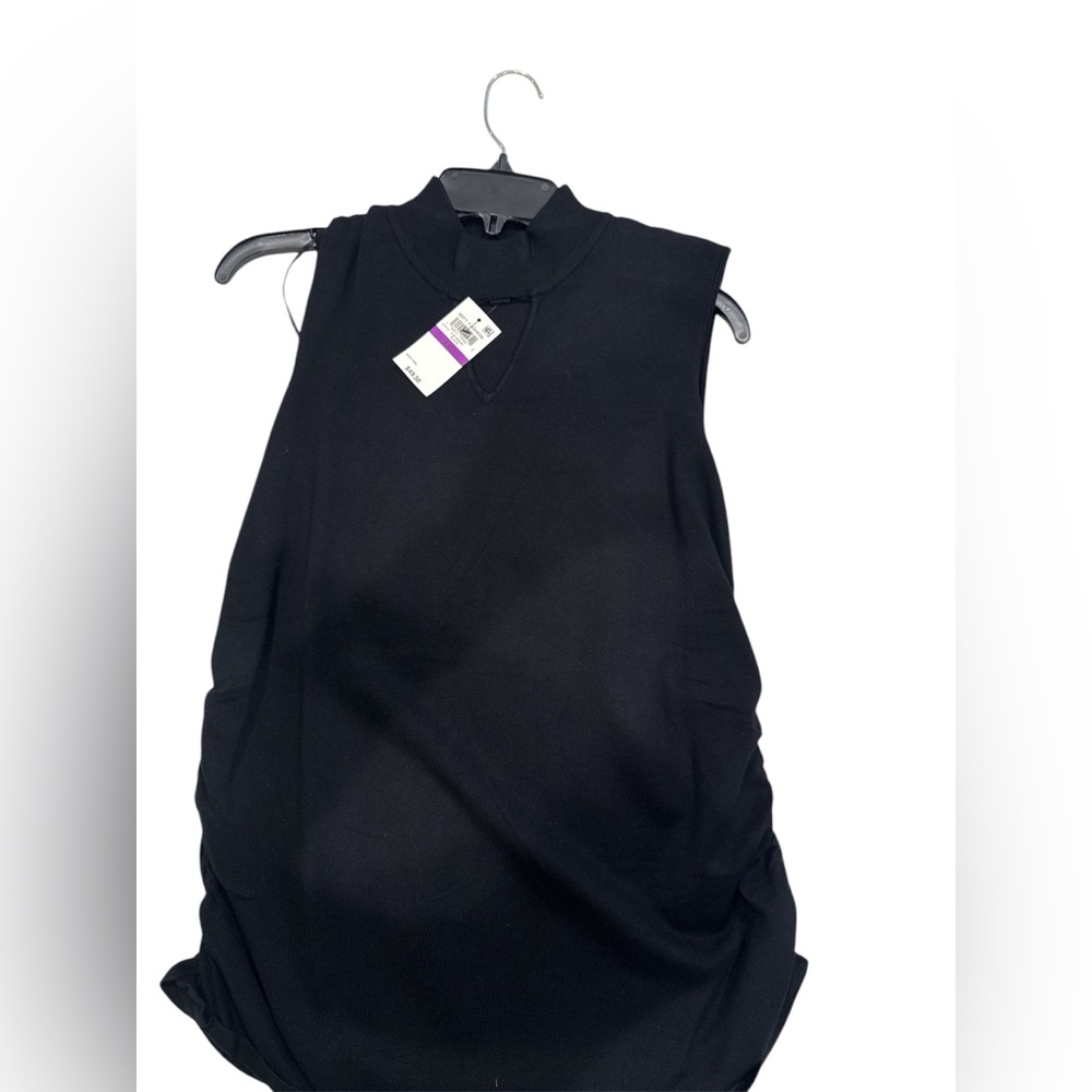 Thalia Sodi XXL NWT Black Thick Tank Material  NWT HOST PICK
